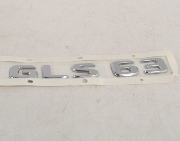 NEW MERCEDES BENZ W166 GLS 63 TRUNK BOOT EMBLEM BADGE A1668175300 ORIGINAL - Image 6