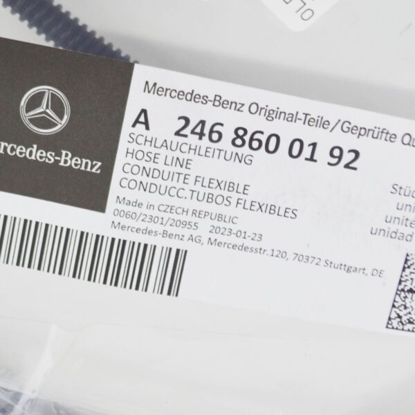 NEW MERCEDES-BENZ B W246 WINDSCREEN WASHER NOZZLE JET HOSE A2468600192 ORIGINAL - Image 6