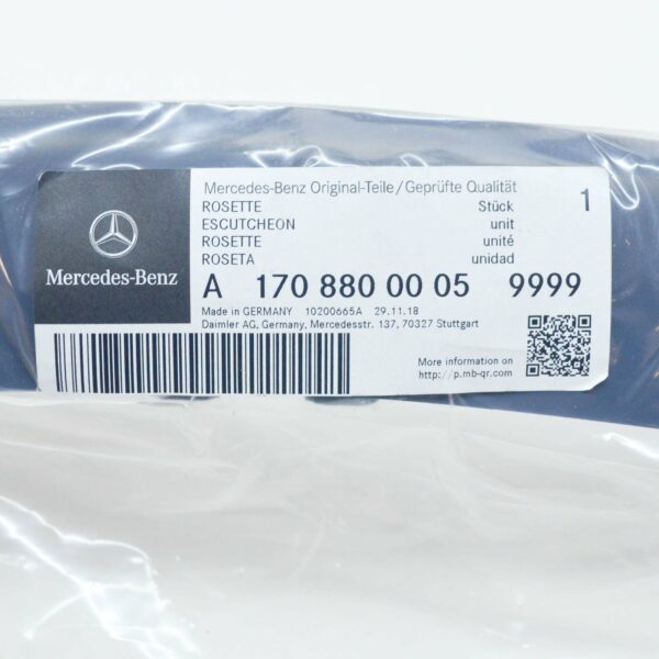 NEW MERCEDES-BENZ SLK R170 FRONT BUMPER ESCUTCHEON A17088000059999 ORIGINAL - Image 6