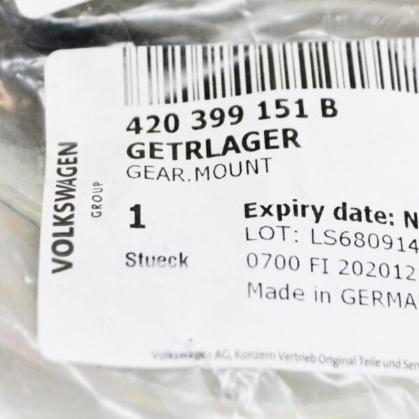 NEW AUDI R8 42 GEARBOX MOUNTING 420399151B ORIGINAL - Image 6