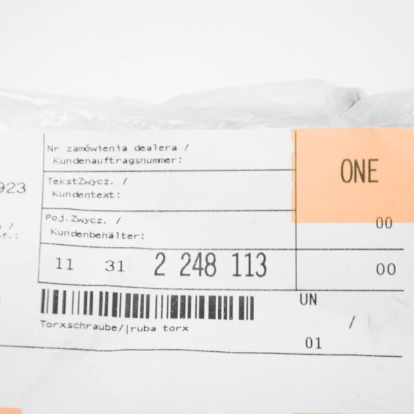 NEW BMW 3 E46 TORX BOLT 13527100470 ORIGINAL - Image 6