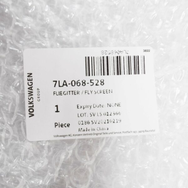 NEW VW TRANSPORTER T6 LEFT SLIDING WINDOW FLY SCREEN 7LA068528 - Image 8