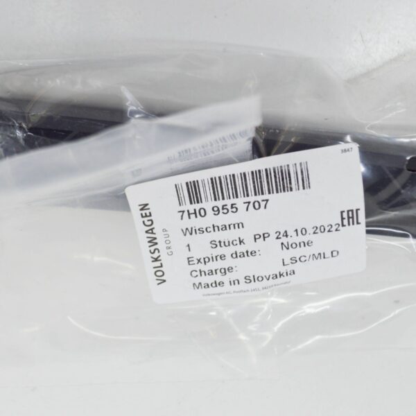 NEW VW TRANSPORTER T6 REAR LEFT AERO WIPER ARM 7H0955707 ORIGINAL - Image 6