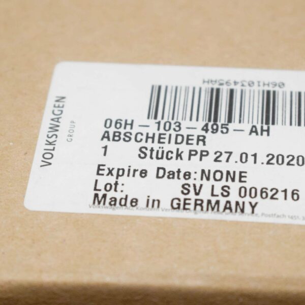 NEW AUDI A4 8K B8 PRESSURE CONTROL VALVE 06H103495AH - Image 8