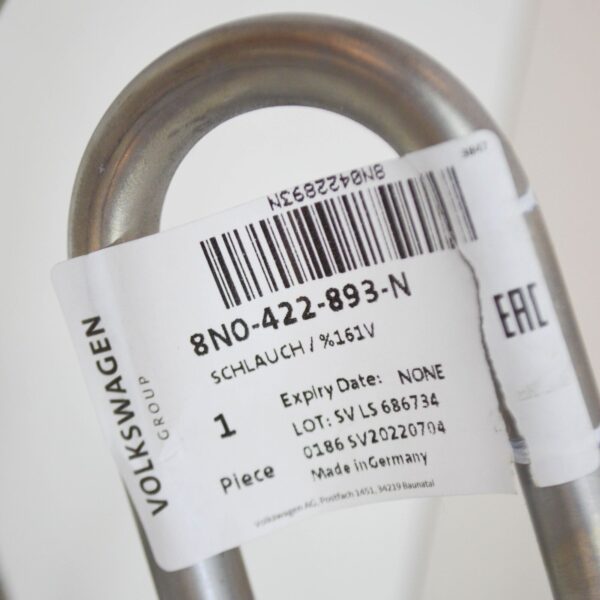 NEW AUDI A3 8L POWER STEERING PRESSURE HOSE 8N0422893N ORIGINAL - Image 6