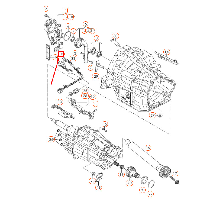 NEW AUDI A4 B8 OIL PIPE 0B5315105TA 8 NEW AUDI A4 B8 OIL PIPE 0B5315105TA - Image 8