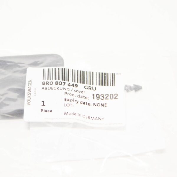 NEW AUDI Q5 8R REAR LEFT TOW EYE COVER 8R0807449GRU ORIGINAL - Image 6