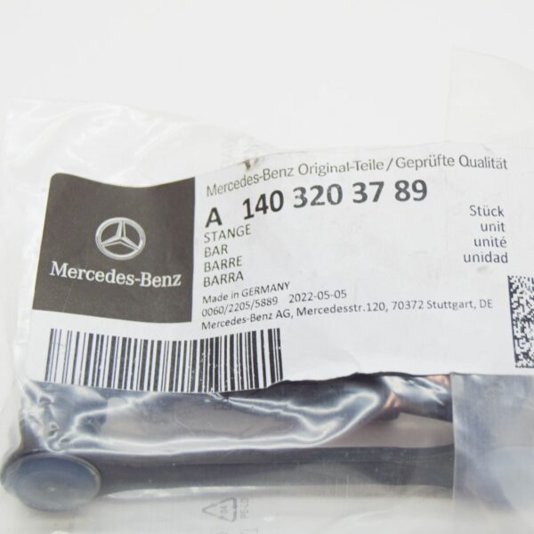 NEW MERCEDES-BENZ S W140 FRONT HEADLIGHT RANGE CONTROL ROD A1403203789 ORIGINAL - Image 6