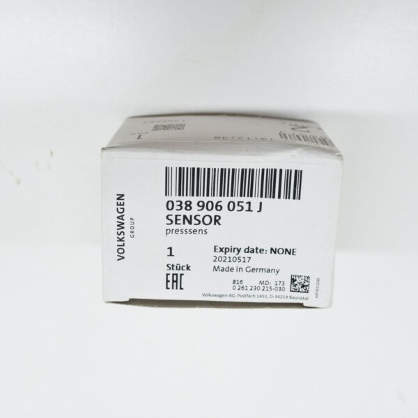 NEW AUDI A4 B8 MAP SENSOR 038906051J - Image 8