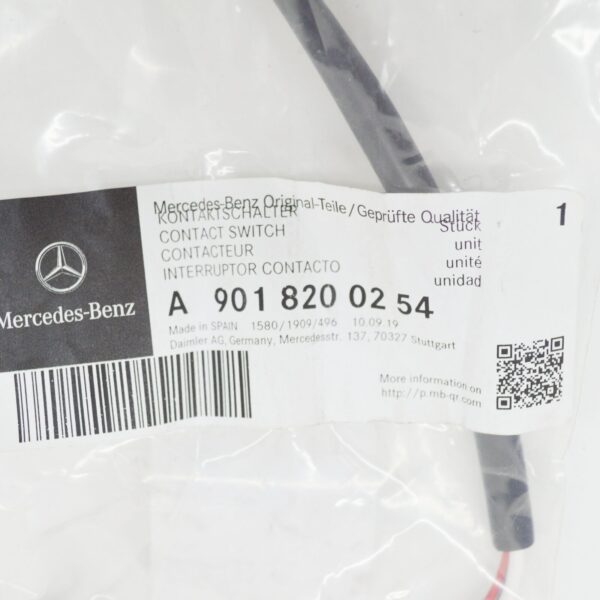 NEW MB SPRINTER W903 CENTRAL LOCKING SYSTEM CONTACT SWITCH A9018200254 ORIGINAL - Image 6
