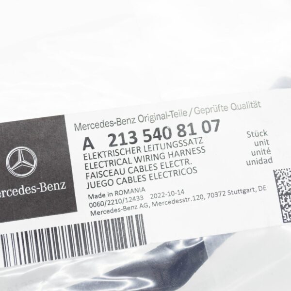 NEW MERCEDES-BENZ E W213 ADAPTER NOX SENSOR WIRING HARNESS A2135408107 ORIGINAL - Image 6