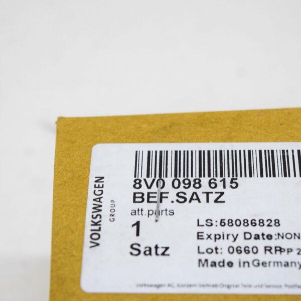 NEW AUDI A3 CABRIO 8V FRONT BONNET HOOD PANEL HARDWARE KIT 8V0098615 - Image 8