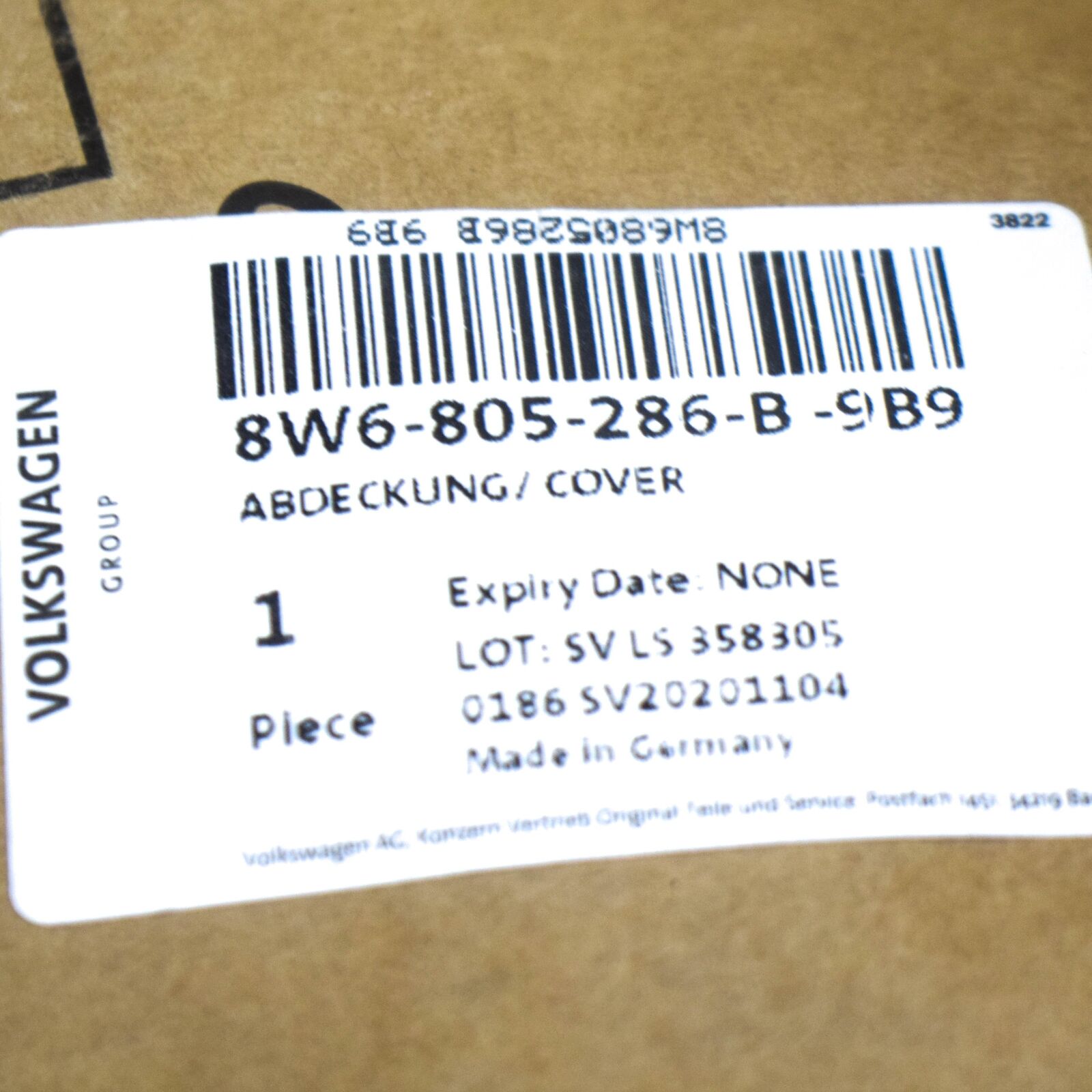 NEW AUDI A5 CABRIO 8W6 FRONT RIGHT HEADLIGHT BRACKET MOUNT 8W6805286B9B9 7 NEW AUDI A5 CABRIO 8W6 FRONT RIGHT HEADLIGHT BRACKET MOUNT 8W6805286B9B9 - Image 7