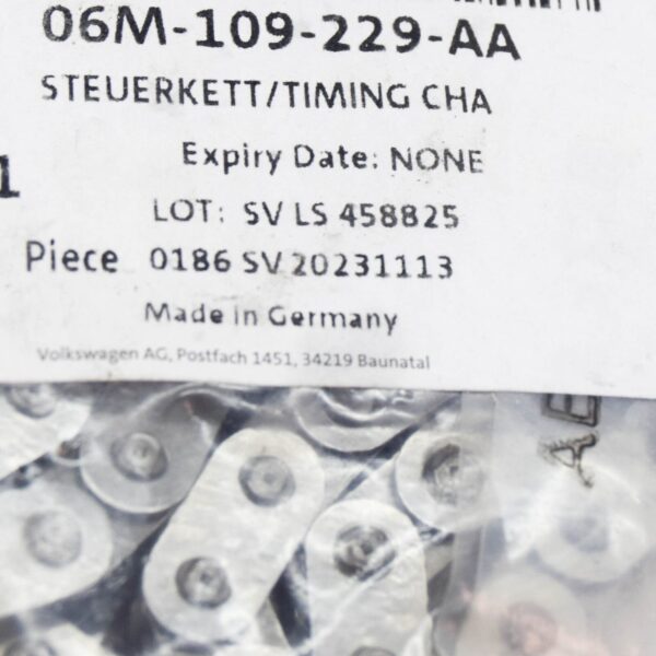 NEW AUDI Q8 4MN LEFT ENGINE TIMING CHAIN 06M109229AA ORIGINAL - Image 7