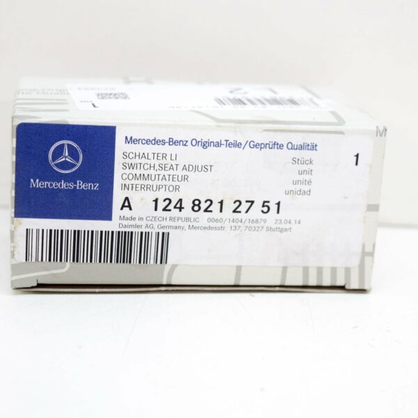 NEW MERCEDES-BENZ 190 W201 FRONT LEFT SEAT ADJUSTER SWITCH A1248212751 - Image 7