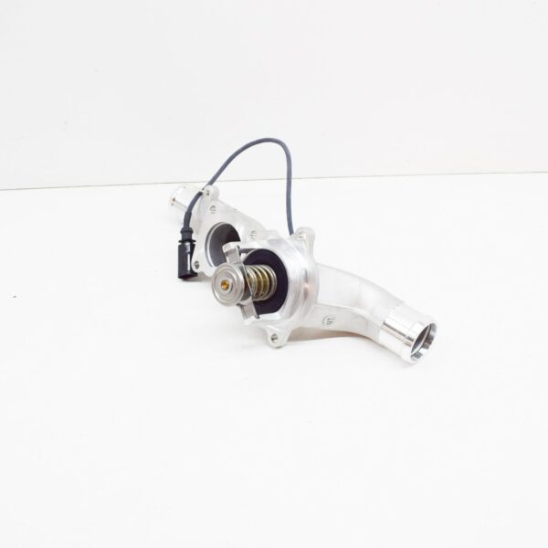 NEW VW TOUAREG 7L COOLANT REGULATOR HOUSING WITH THERMOSTAT 07Z121111 ORIGINAL - Image 7