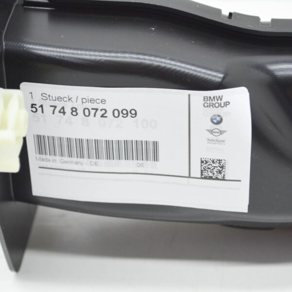 NEW BMW M4 COUPE G82 LEFT WHEELHOUSING BRAKE AIR DUCT 51748072099 ORIGINAL - Image 7