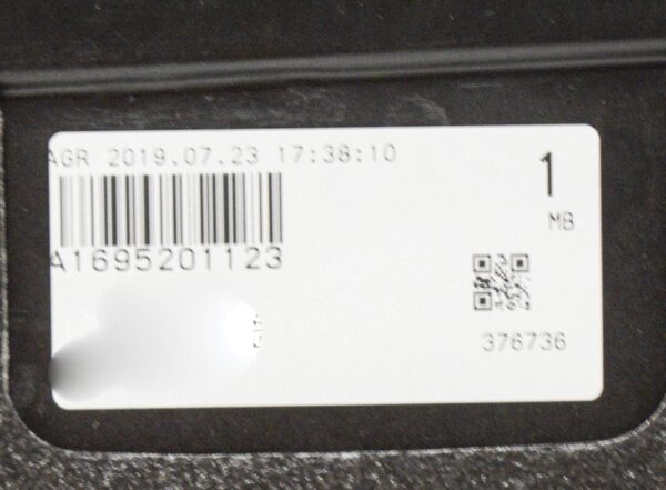 NEW MERCEDES-BENZ A-CLASS W169 LEFT SIDE UNDERBODY COVER A1695201123 ORIGINAL - Image 7