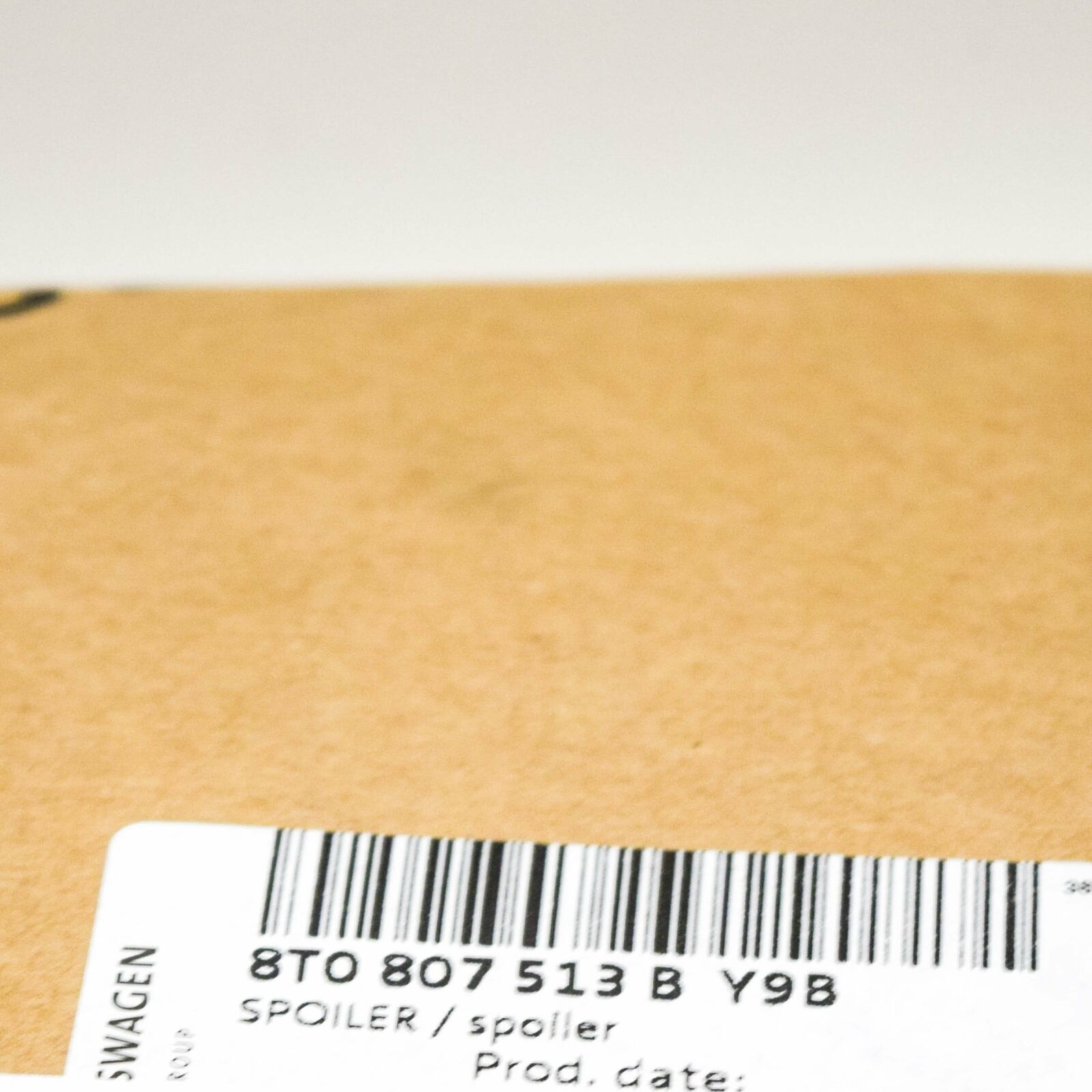 NEW AUDI A5 8T S LINE FRONT BUMPER SPOILER 8T0807513BY9B ORIGINAL 7 NEW AUDI A5 8T S LINE FRONT BUMPER SPOILER 8T0807513BY9B ORIGINAL - Image 7