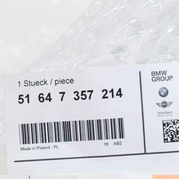 NEW BMW 7 G11 FRONT RIGHT HEADLIGHT BRACKET 51647357214 7357214 2016 ORIGINAL - Image 7