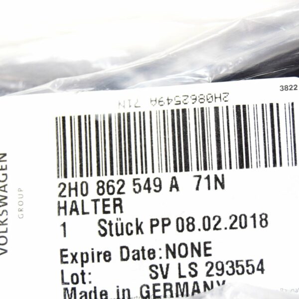 NEW VOLKSWAGEN AMAROK 2H REAR DRINKS HOLDER 2H0862549A71N - Image 9