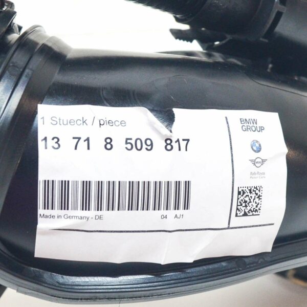 NEW BMW 3 GT F34 INTAKE SILENCER FILTERED AIR PIPE 13718509817 ORIGINAL - Image 7