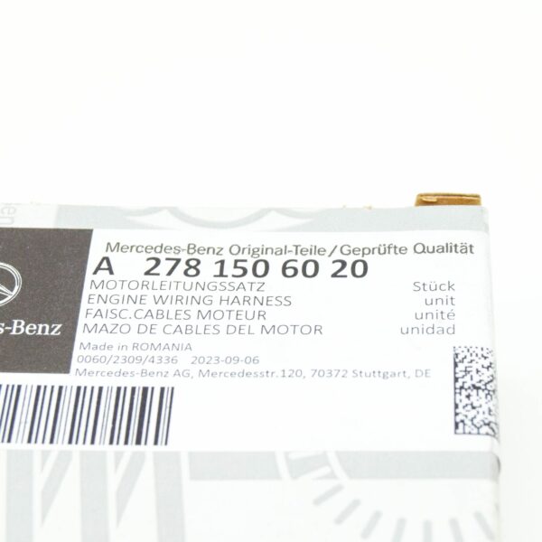 NEW MERCEDES-BENZ S W221 ENGINE PRESSURE SENSOR WIRING A2781506020 ORIGINAL - Image 7