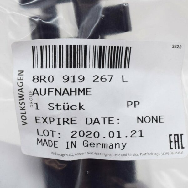 NEW AUDI Q5 8R FRONT LEFT OUTER ULTRASOUND SENSOR SUPPORT 8R0919267L ORIGINAL - Image 7
