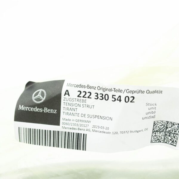NEW MERCEDES-BENZ S W222 FRONT LEFT WISHBONE TENSION ARM A2223305402 ORIGINAL - Image 7