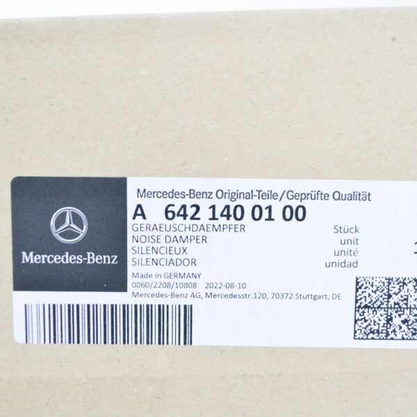 NEW MERCEDES-BENZ GLE C292 CHARGE AIR COOLING NOISE DAMPER A6421400100 - Image 7