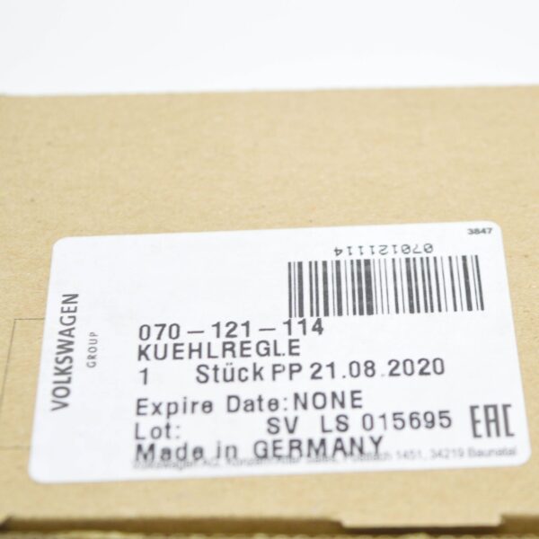 NEW VOLKSWAGEN TOUAREG 7L COOLANT THERMOSTAT 070121114 - Image 9