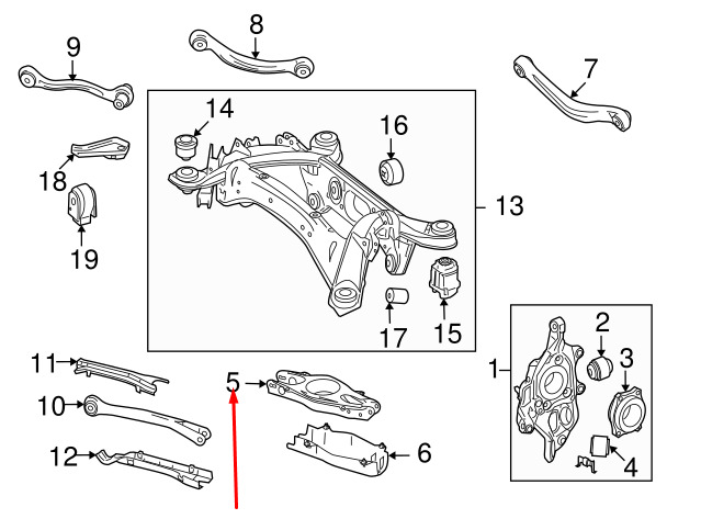 NEW MERCEDES-BENZ C-CLASS W204 REAR SPRING CONTROL ARM A2043503506 ORIGINAL 7 NEW MERCEDES-BENZ C-CLASS W204 REAR SPRING CONTROL ARM A2043503506 ORIGINAL - Image 7