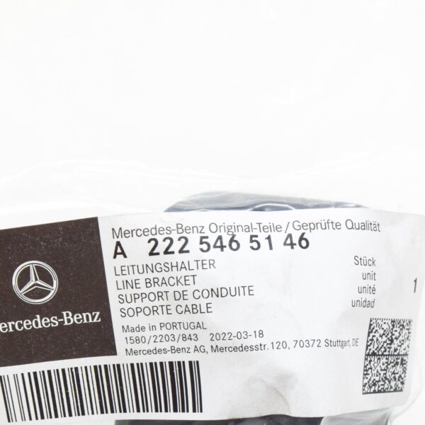 NEW MERCEDES-BENZ GLE W167 BLIND PLUG LINE BRACKET A2225465146 ORIGINAL - Image 7