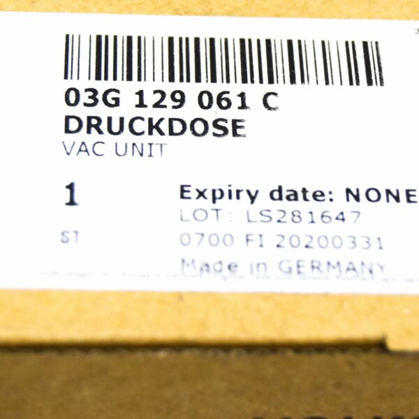 NEW VOLKSWAGEN GOLF MK5 TURBOCHARGER VACUUM BOOST VALVE 03G129061C 2.0D - Image 9