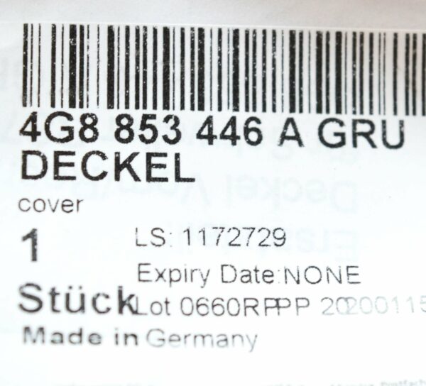 NEW AUDI RS7 SPORTBACK 4G8 FRONT RIGHT ROCKER PANEL CAP 4G8853446AGRU ORIGINAL - Image 7