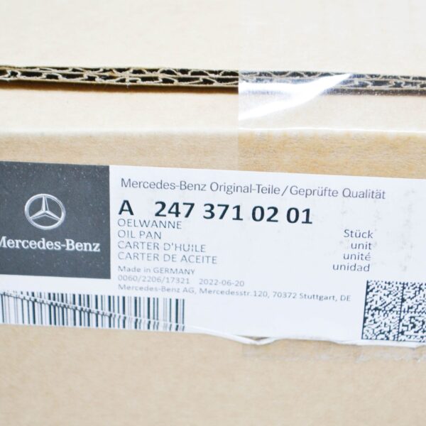 NEW MERCEDES-BENZ GLB X247 OIL PAN A2473710201 ORIGINAL - Image 7