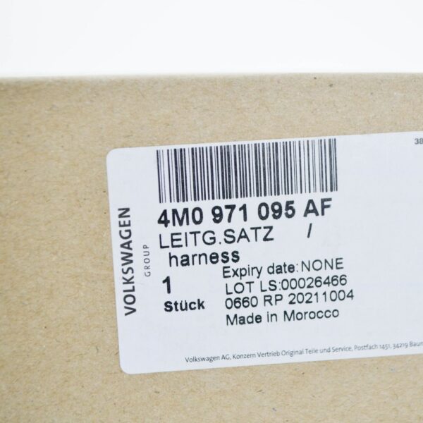 NEW AUDI Q7 4M FRONT BUMPER PARKING AID WIRING SET 4M0971095AF - Image 7