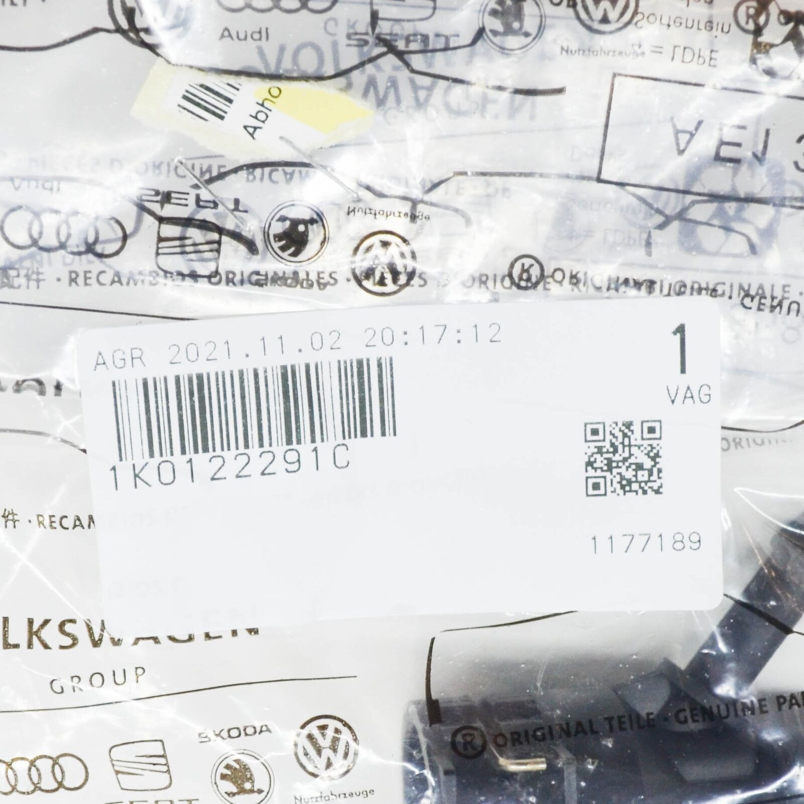 NEW AUDI Q3 8U HEATER HOSE CONNECTOR 1K0122291C ORIGINAL 7 NEW AUDI Q3 8U HEATER HOSE CONNECTOR 1K0122291C ORIGINAL - Image 7