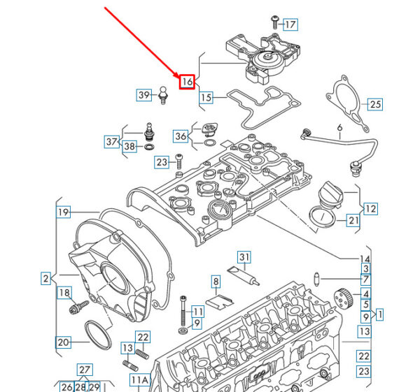 NEW AUDI A4 8K B8 PRESSURE CONTROL VALVE 06H103495AH - Image 9