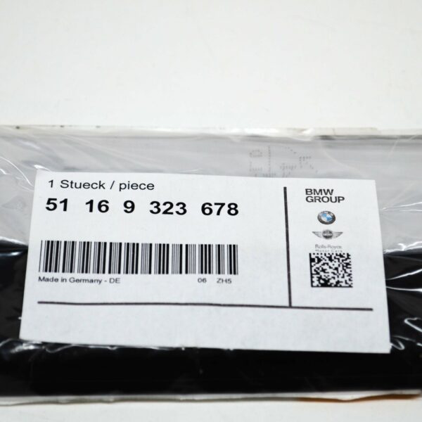 NEW BMW 3 F30 CENTER CONSOLE FRONT INSERT MAT TRIM 51169323678 ORIGINAL - Image 7