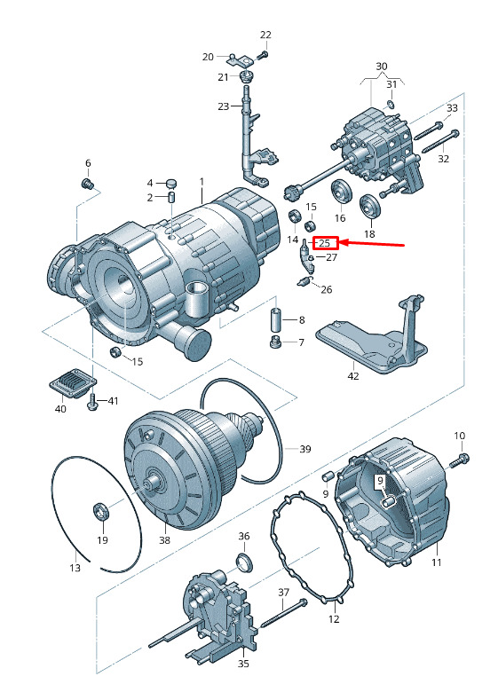NEW AUDI A5 8T GEARBOX LOCATING LEVER 0AW321218B ORIGINAL 7 NEW AUDI A5 8T GEARBOX LOCATING LEVER 0AW321218B ORIGINAL - Image 7