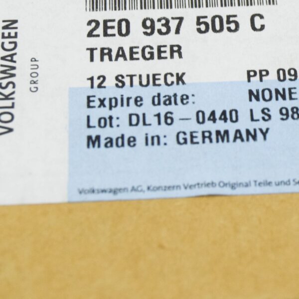 NEW VW CRAFTER 30-35 CENTRAL ELECTRIC FUSE HOLDER 2E0937505C ORIGINAL - Image 7
