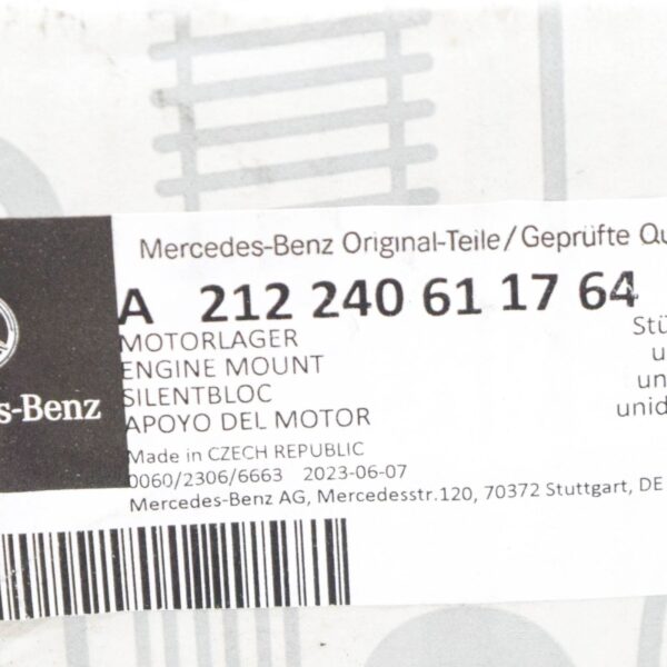 NEW MERCEDES-BENZ E W212 LEFT SIDE ENGINE SUPPORT A212240611764 ORIGINAL - Image 7