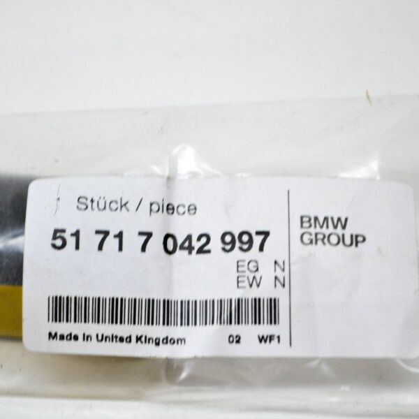 NEW MINI COOPER R50, R53 FRONT LEFT PANEL GASKET SEAL 51717042997 ORIGINAL - Image 7