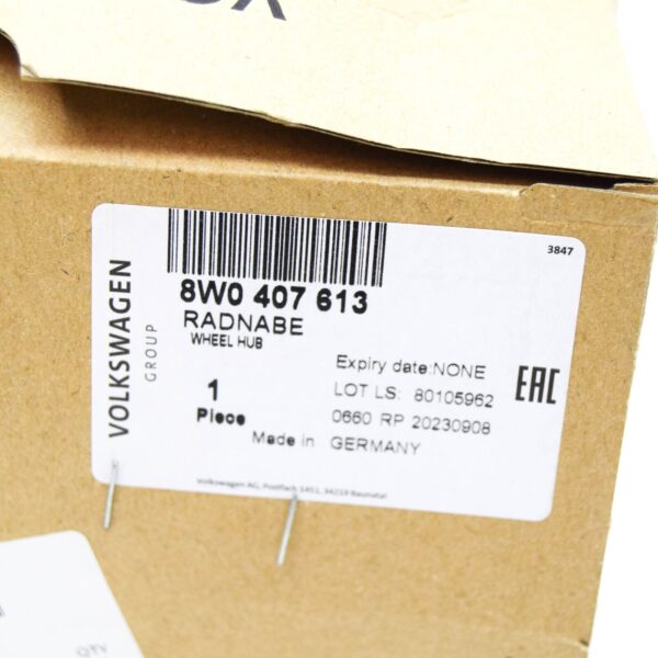 NEW AUDI Q7 4M WHEEL HUB SPINDLE 8W0407613 ORIGINAL - Image 7