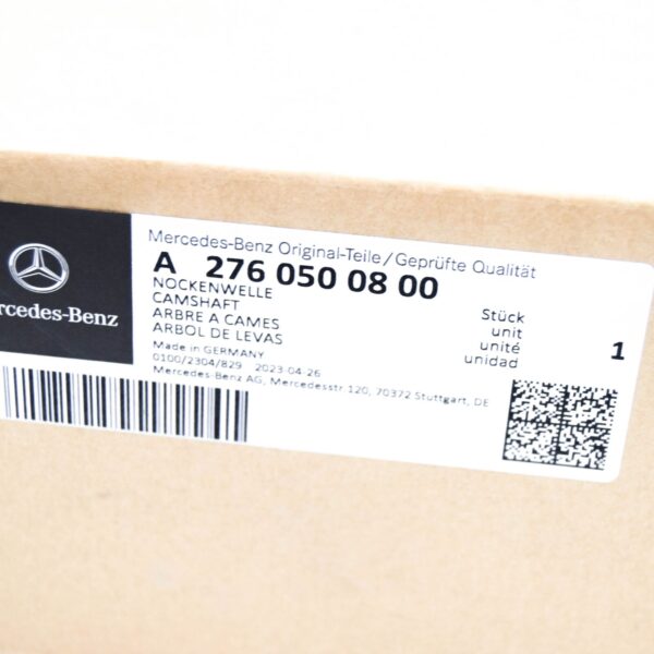 NEW MERCEDES-BENZ C COUPE C205 INTAKE CAMSHAFT RIGHT SIDE A2760500800 ORIGINAL - Image 7