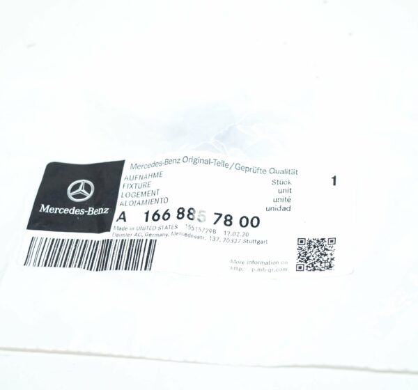 NEW MERCEDES-BENZ M W166 FRONT LEFT HEADLIGHT FIXING MOUNT A1668857800 ORIGINAL - Image 7