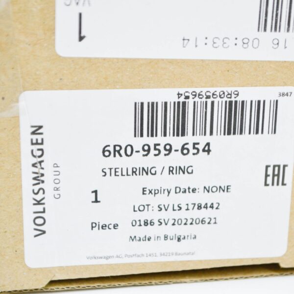 NEW VW POLO 6R STEERING WHEEL ANGLE SENSOR 6R0959654 ORIGINAL - Image 7