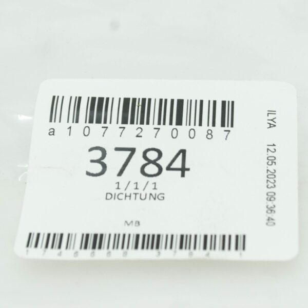 NEW MERCEDES-BENZ SL COUPE C107 FRONT DOOR PANELING SEAL A1077270087 ORIGINAL - Image 7