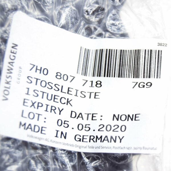 NEW VW TRANSPORTER T5 FRONT RIGHT BUMPER PROTECTIVE STRIP 7H08077187G9 - Image 9